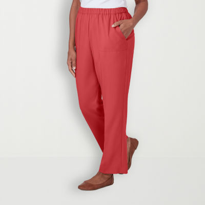 Alfred Dunner Sedona Sky Womens Straight Pull-On Pants