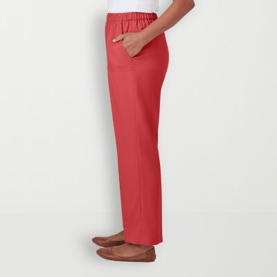 Alfred Dunner Sedona Sky Womens Straight Pull-On Pants