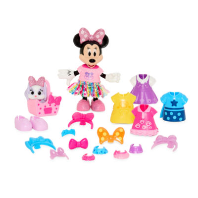Disney Collection Glitter Glam Pet Fashion Set Minnie