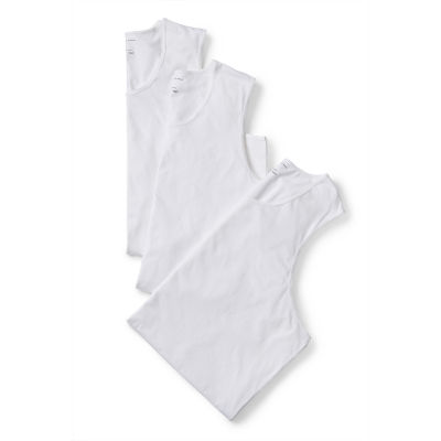 Shaquille O'Neal XLG™ Activated Cooling Mens Crew Neck Sleeveless 3 Pack Big and Tall Tank