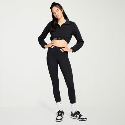 Nike Womens Moisture Wicking Quick Dry High Rise Knit 7/8 Ankle Legging