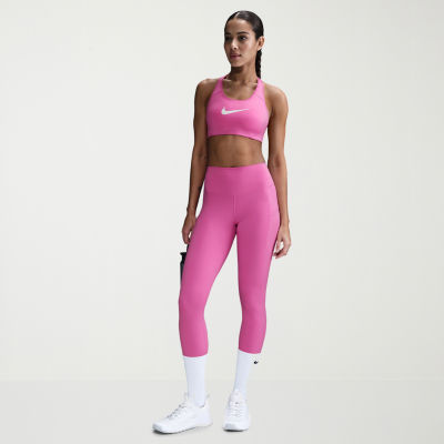 Nike Dri-Fit Womens Moisture Wicking Quick Dry High Rise Knit 7/8 Ankle Legging