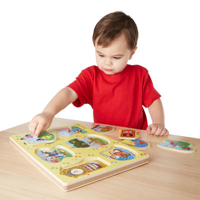 Melissa & Doug Nursery Rhymes 1 - Sound Puzzle Puzzle