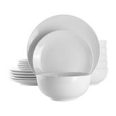 Tabletops Unlimited® Quinto White Porcelain Square 16-pc. Dinnerware Set,  Color: Whte - JCPenney