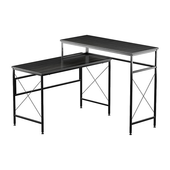 Mal Office Collection Desk, Color: Gray - JCPenney