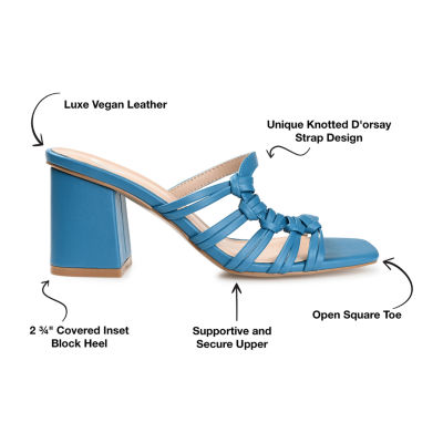 Journee Collection Womens Emory Block Heel Pumps