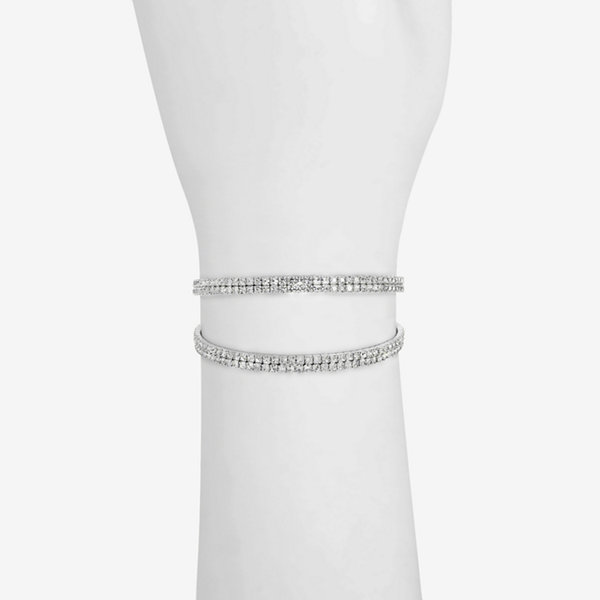 Monet Jewelry Silver Tone Cuff Bracelet
