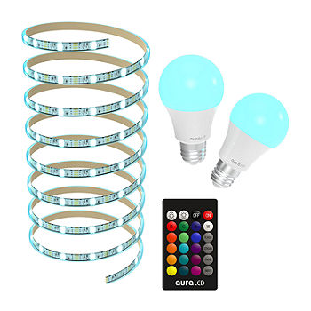 I-Zoom Wireless LED Color Changing Accent Light with Remote (5 Pack -Batteries Included)