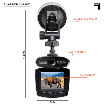 Sharper Image 720P Dashboard Camera