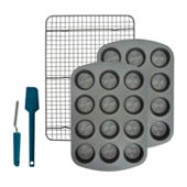 Starfrit Wave 9 Square Non-Stick Cake Pan, Color: Silver - JCPenney