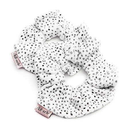 Kitsch Microfiber Towel Scrunchies, One Size, Beige