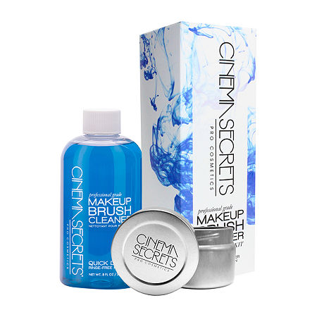 Cinema Secrets Makeup Brush Cleaner And Cleansing Tin In Transparent