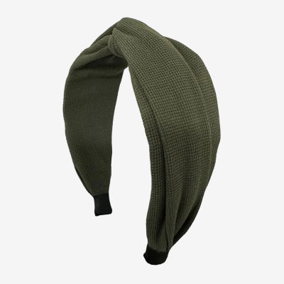 a.n.a Olive Green Twist Womens Headband