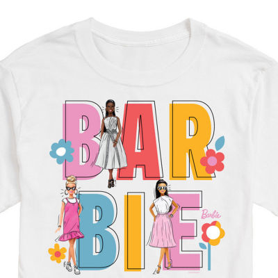 Barbie Mens White Short-Sleeve T-Shirt