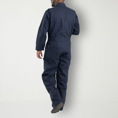 Berne Deluxe Unlined Short Mens Big Long Sleeve Workwear Coveralls