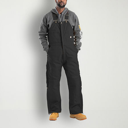 Berne Heritage Mens Insulated Workwear Overalls, Xx-large, Black