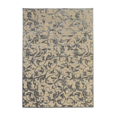 Weave And Wander Floral Indoor Rectangular Accent Rug