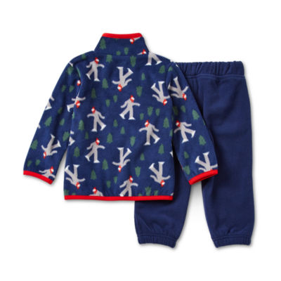 Okie Dokie Baby Boys 2-pc. Fleece Pant Set