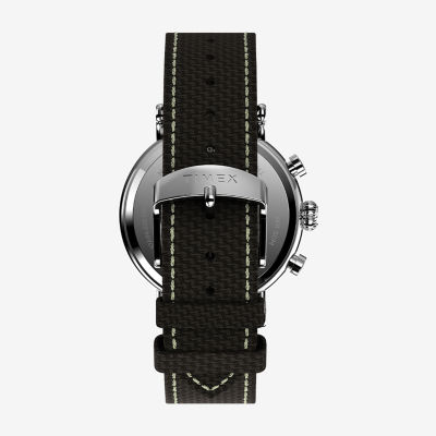 Timex Standard Chrono Mens Chronograph Brown Strap Watch Tw2v43800vq