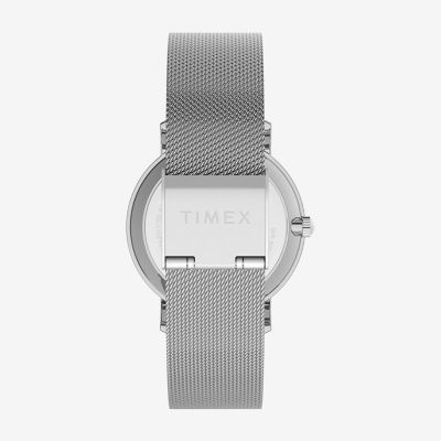 Timex Transcend Womens Silver Tone Stainless Steel Bracelet Watch Tw2v52400vq