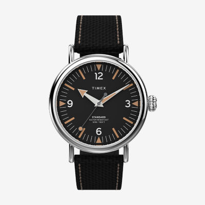 Timex Standard Mens Black Strap Watch Tw2v44000vq