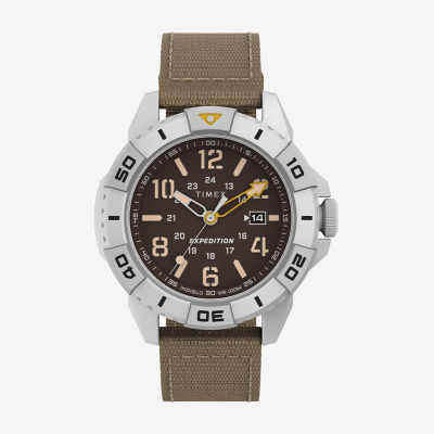 Timex Expedition North Mens Brown Strap Watch Tw2v62400jr
