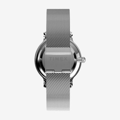 Timex Transcend Womens Silver Tone Stainless Steel Bracelet Watch Tw2u92900vq