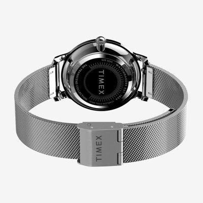 Timex Transcend Womens Silver Tone Stainless Steel Bracelet Watch Tw2u92900vq