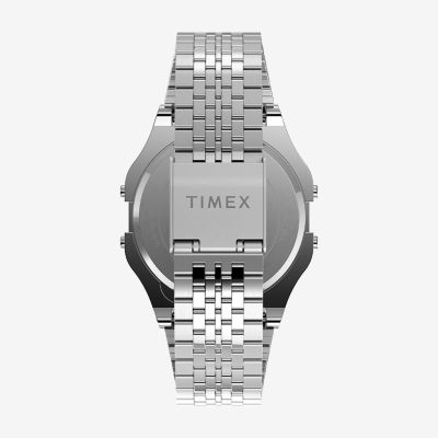 Timex Unisex Adult Silver Tone Stainless Steel Bracelet Watch Tw2v19300yb