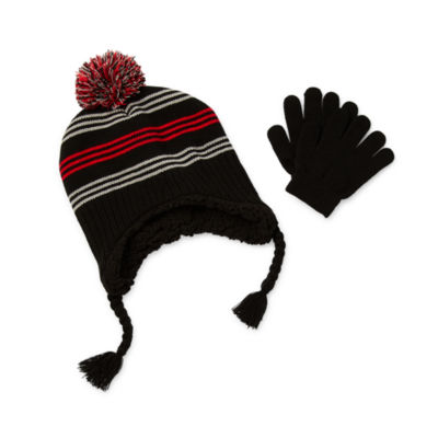 Capelli of N.Y. Big Boys 2-pc. Striped Cold Weather Set