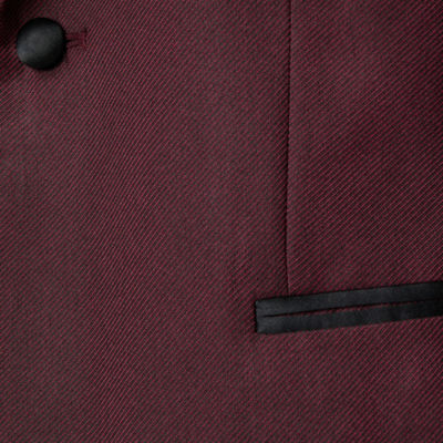 J ferrar hot sale burgundy suit