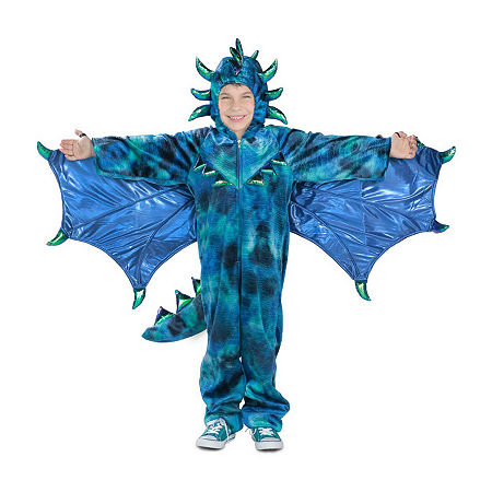 Boys Sully The Dragon Costume, 18-24 Months, Blue