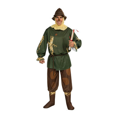 Mens Mens Scarecrow Costume - Wizard Of Oz 5-pc. Costume