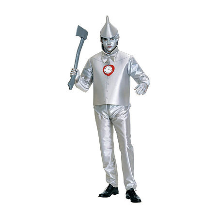 Mens Plus Size Tin Man The Wizard Of Oz 2-pc. Costume, X-large, Silver