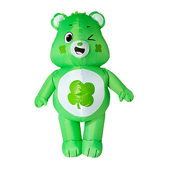 Adults Good Luck Bear Inflatable Costume - Care Bears, Color