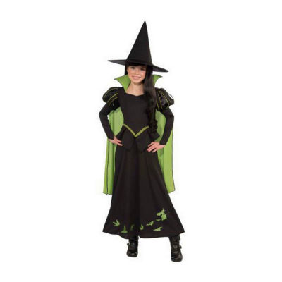 Little & Big  Girls Wicked Witch of The West Wizard Oz 3-pc. Costume