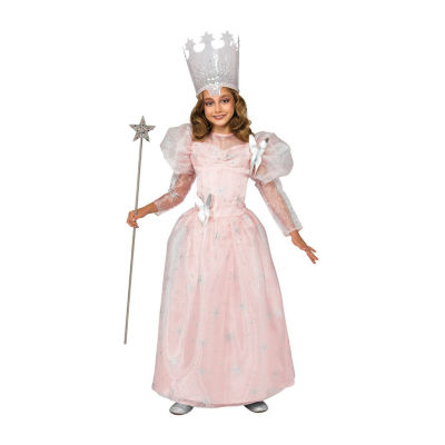 Girls Glinda The Good Witch Deluxe Costume - Wizard Of Oz