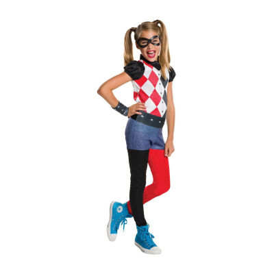 Girls Harley Quinn 4-pc. Costume