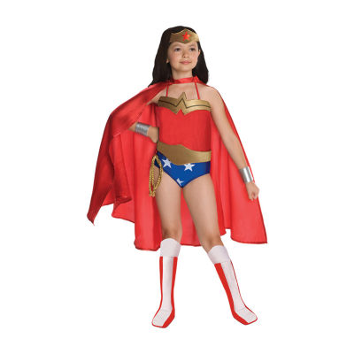 Little & Big  Girls DC Comics Wonder Woman 6-pc. Costume