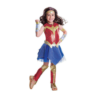 RUBIES Girls Wonder Woman Deluxe Costume - Dc Comics