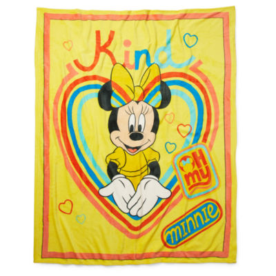 Disney Collection Mickey and Friends Minnie Mouse Throw