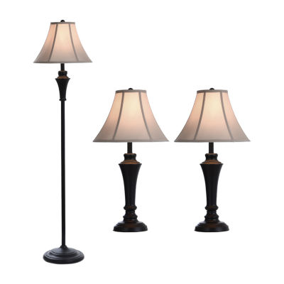 Stylecraft Geneva 3-pc. Lamp Set