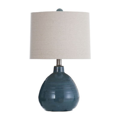 Stylecraft Turquoise Ceramic Table Lamp