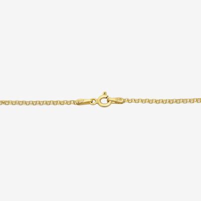 14K Gold 18" Light Bismark Chain 