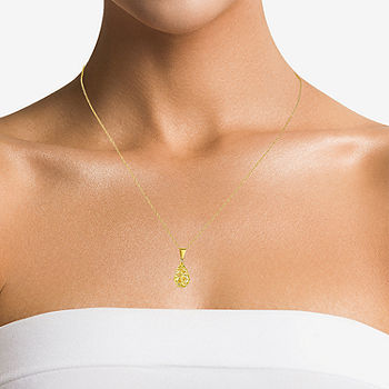 YES PLEASE! 2-pc. Diamond Accent Necklace Set in 14K Gold Over Silver
