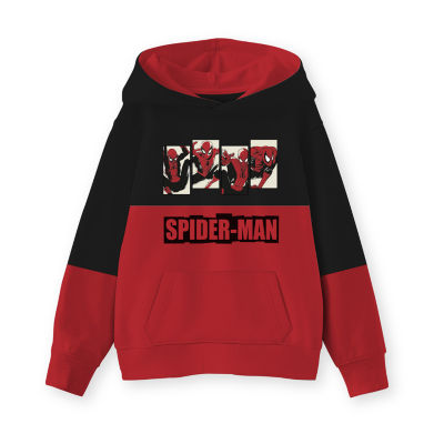 Little & Big Boys Marvel Spiderman Fleece Hoodie