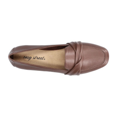 Easy Street Womens Betty Ballet Flats