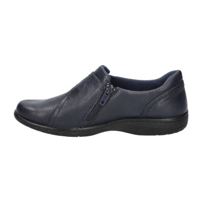 Easy Street Ariah Womens Round Closed Toe Ballet Flats