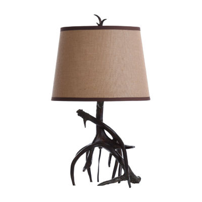 Stylecraft 15 W Dark Brown Table Lamp