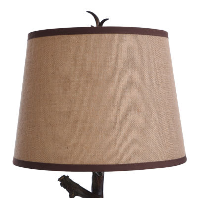 Stylecraft 15 W Dark Brown Table Lamp